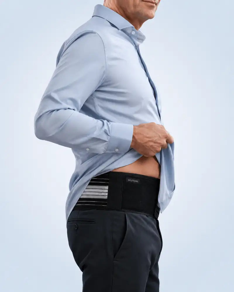 Soutenia invisible sous une chemise